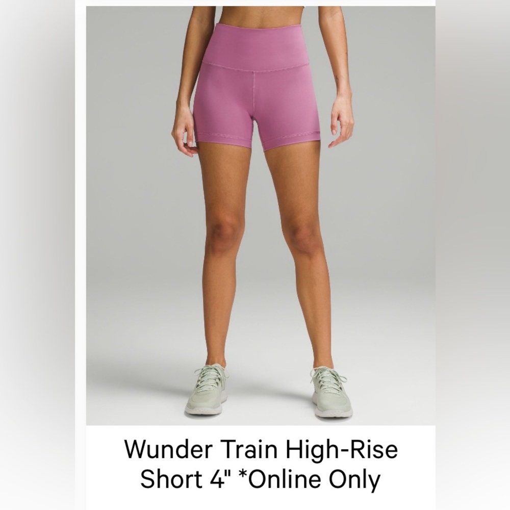 Lululemon Wunder Train shorts